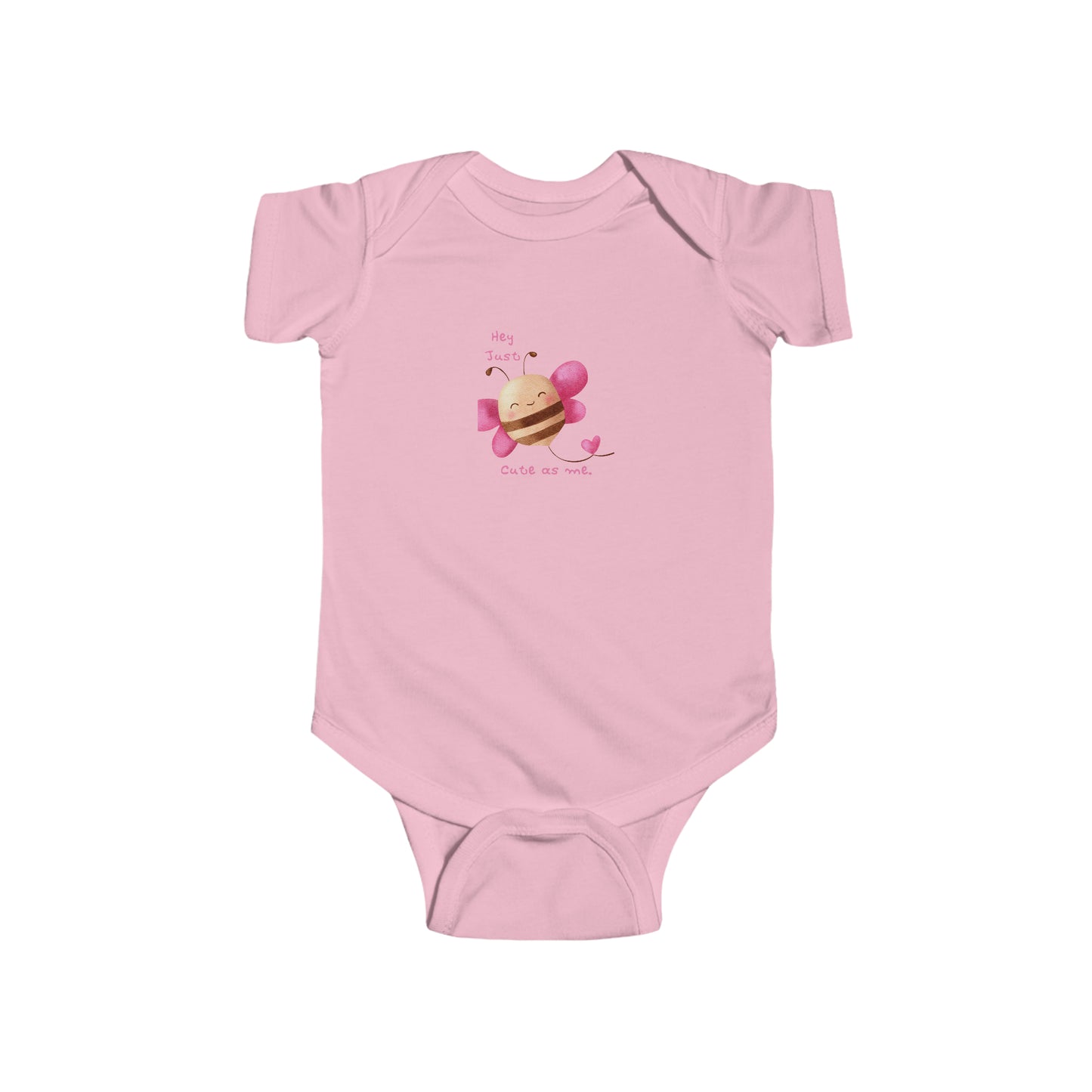 Hey Just Bee Cute Infant Fine Jersey Bodysuit