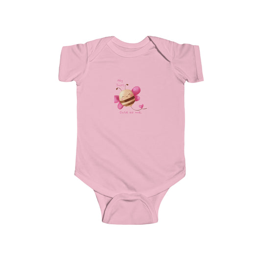 Hey Just Bee Cute Infant Fine Jersey Bodysuit