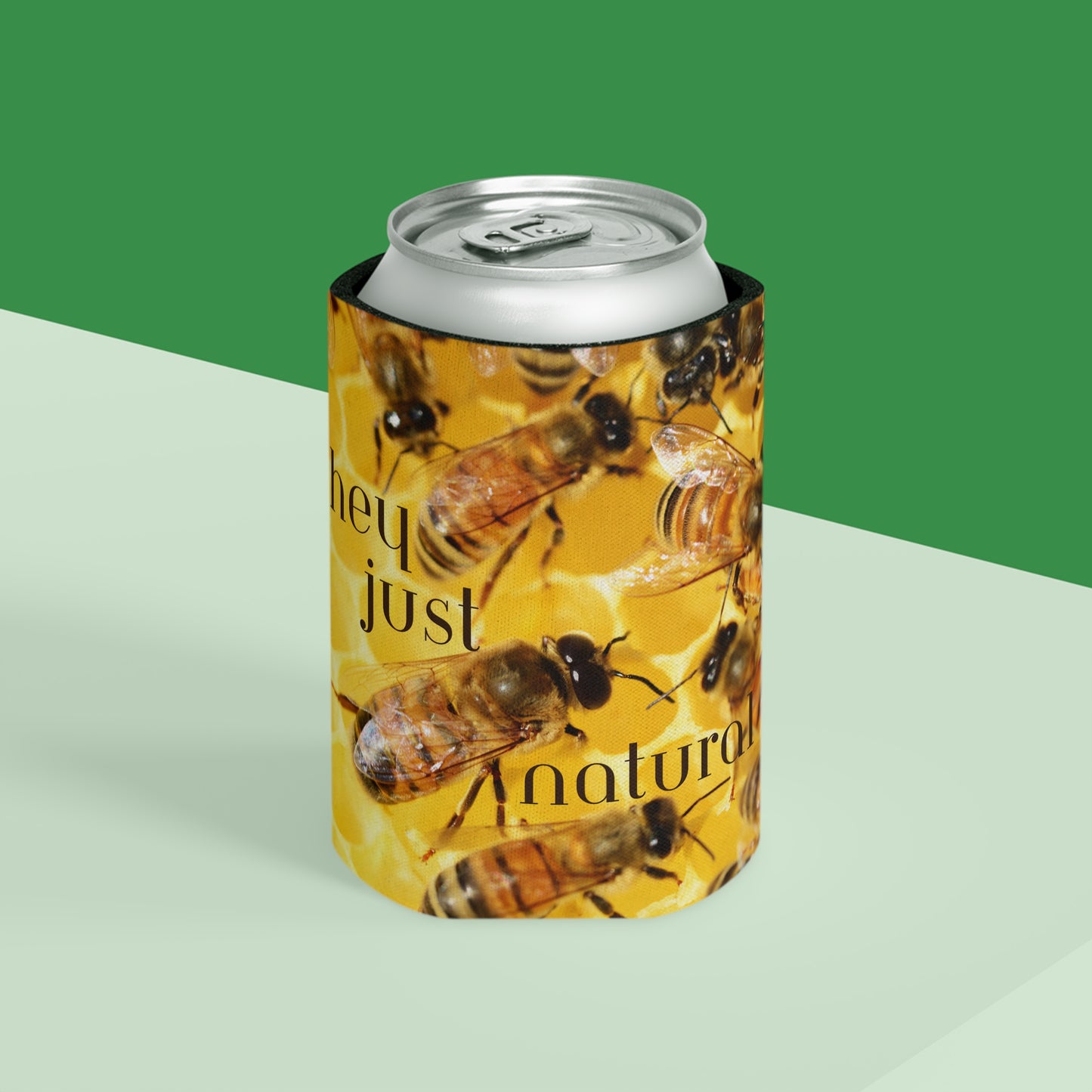 Hey Just Bee Natural Can Cooler