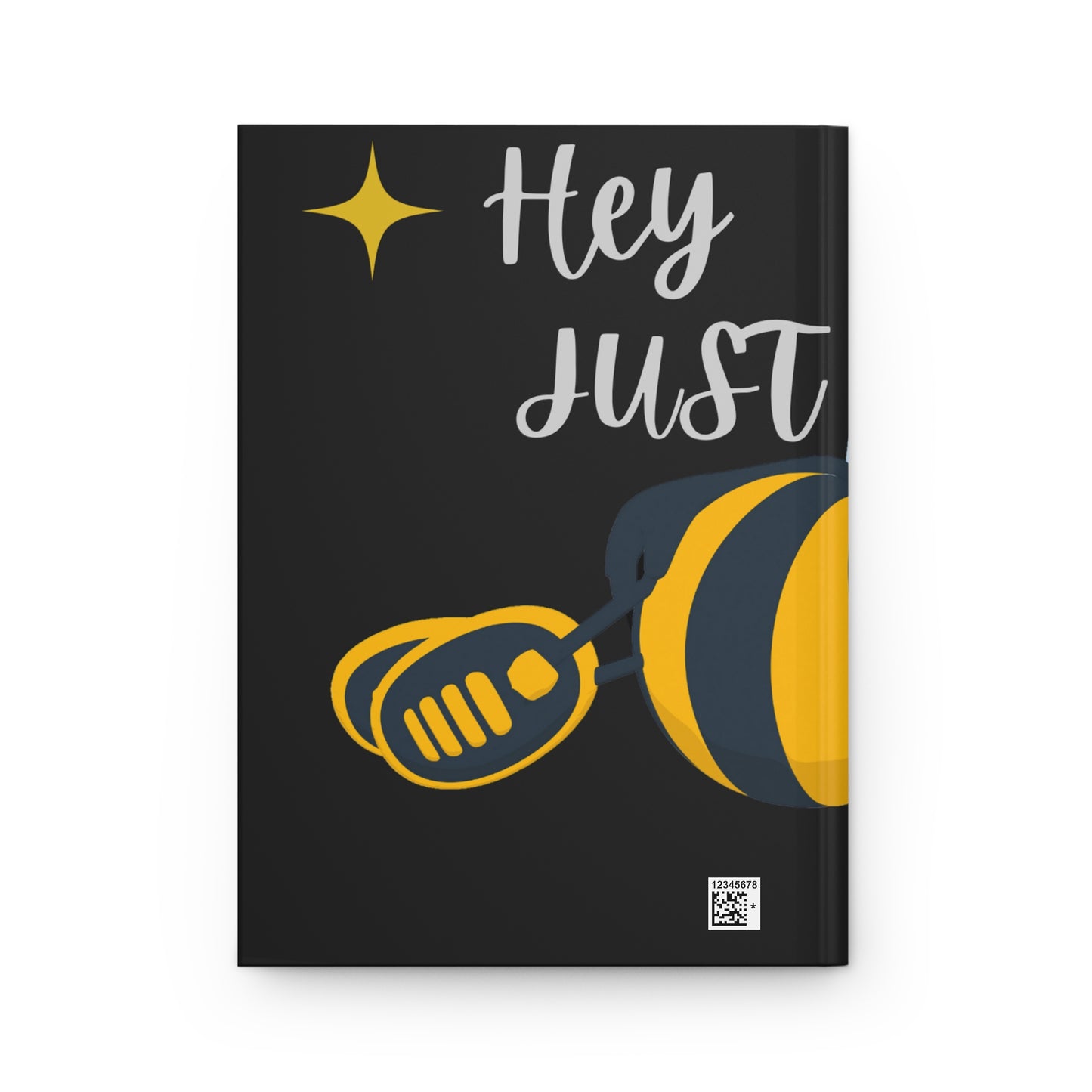 Hardcover Hey Just Bee LLC Journal Matte Black