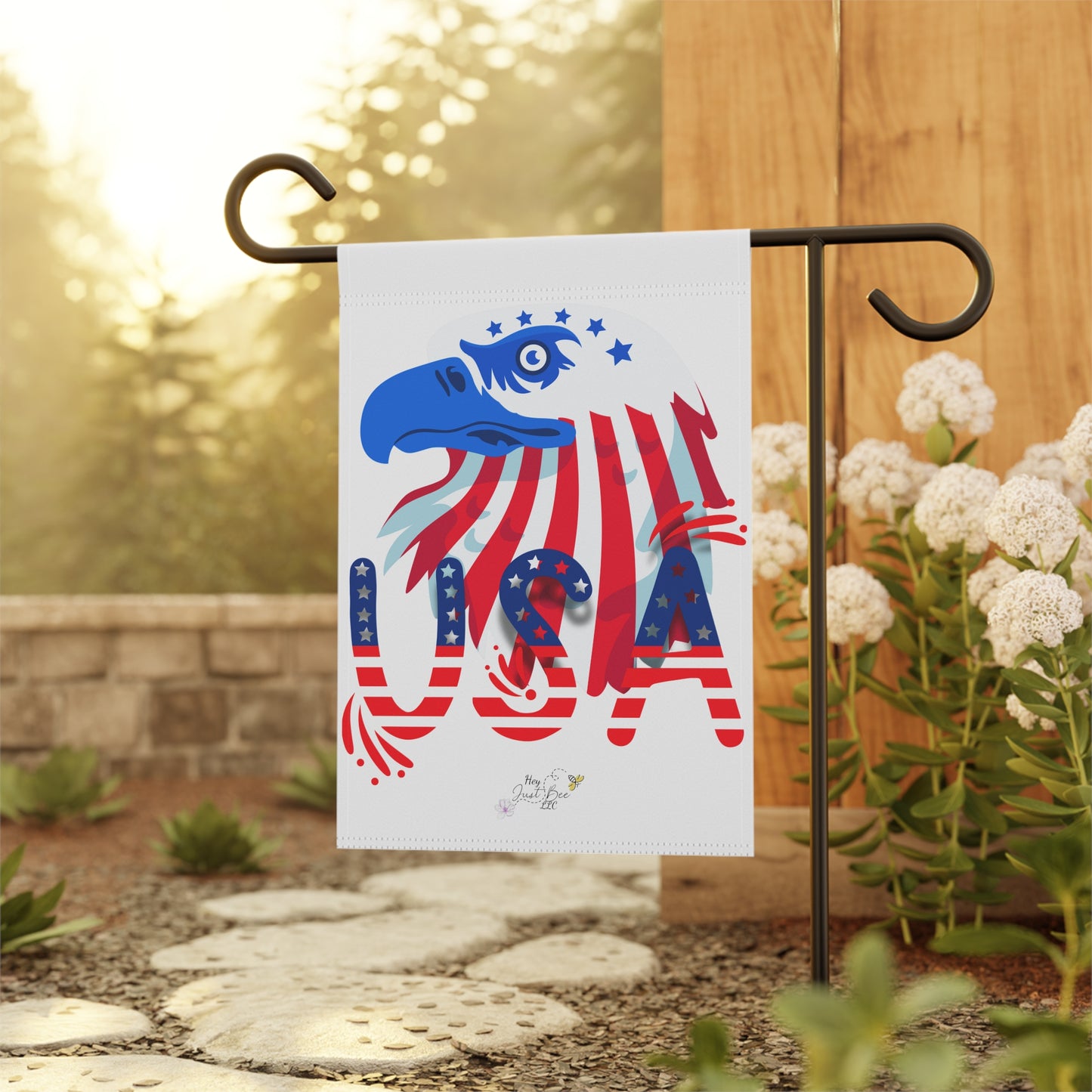 Patriotic 'Good Old Days' Garden & House Banner